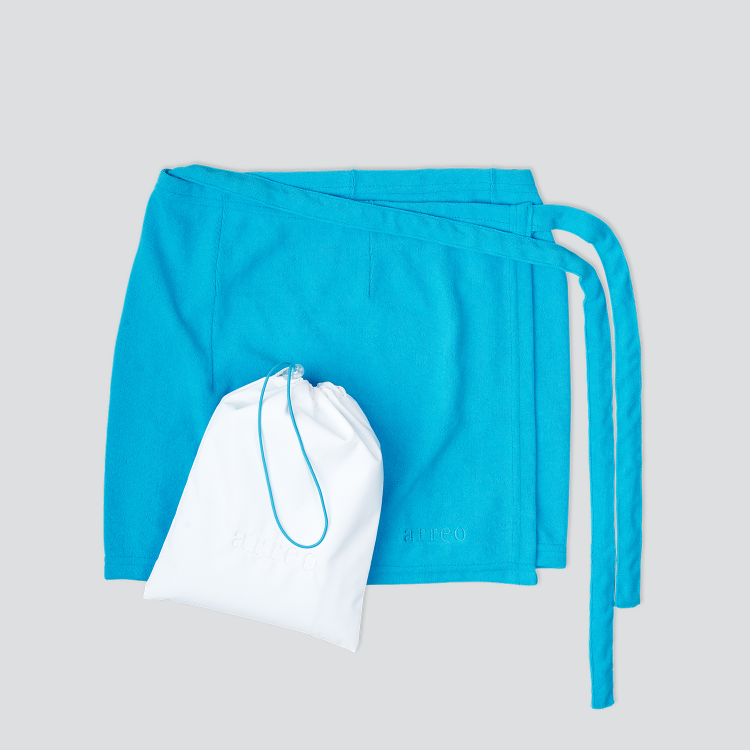 Towel Skirt — Vivid Blue