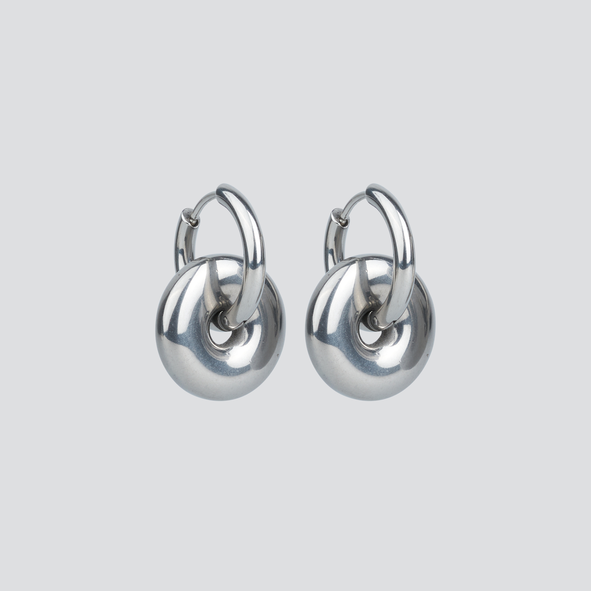 Aros Chubi Donut — Silver