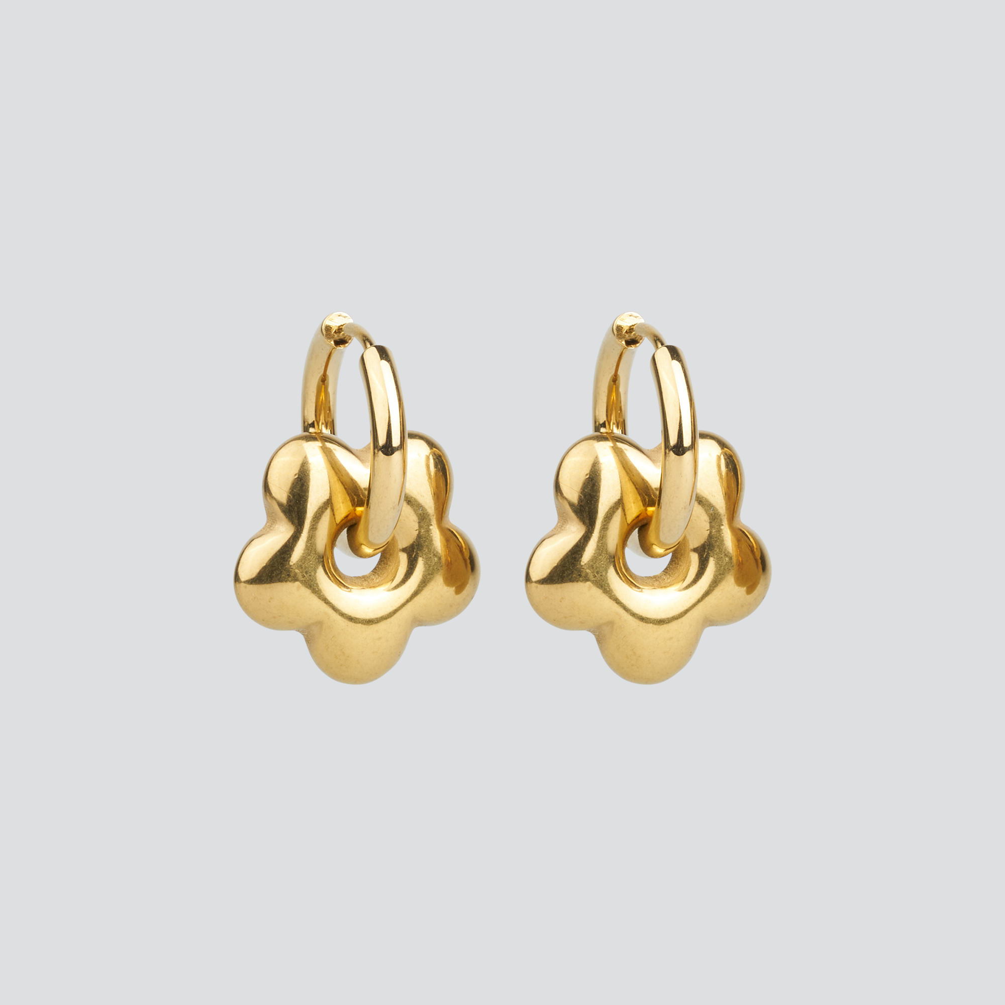 Aros Chubi Flower — Gold