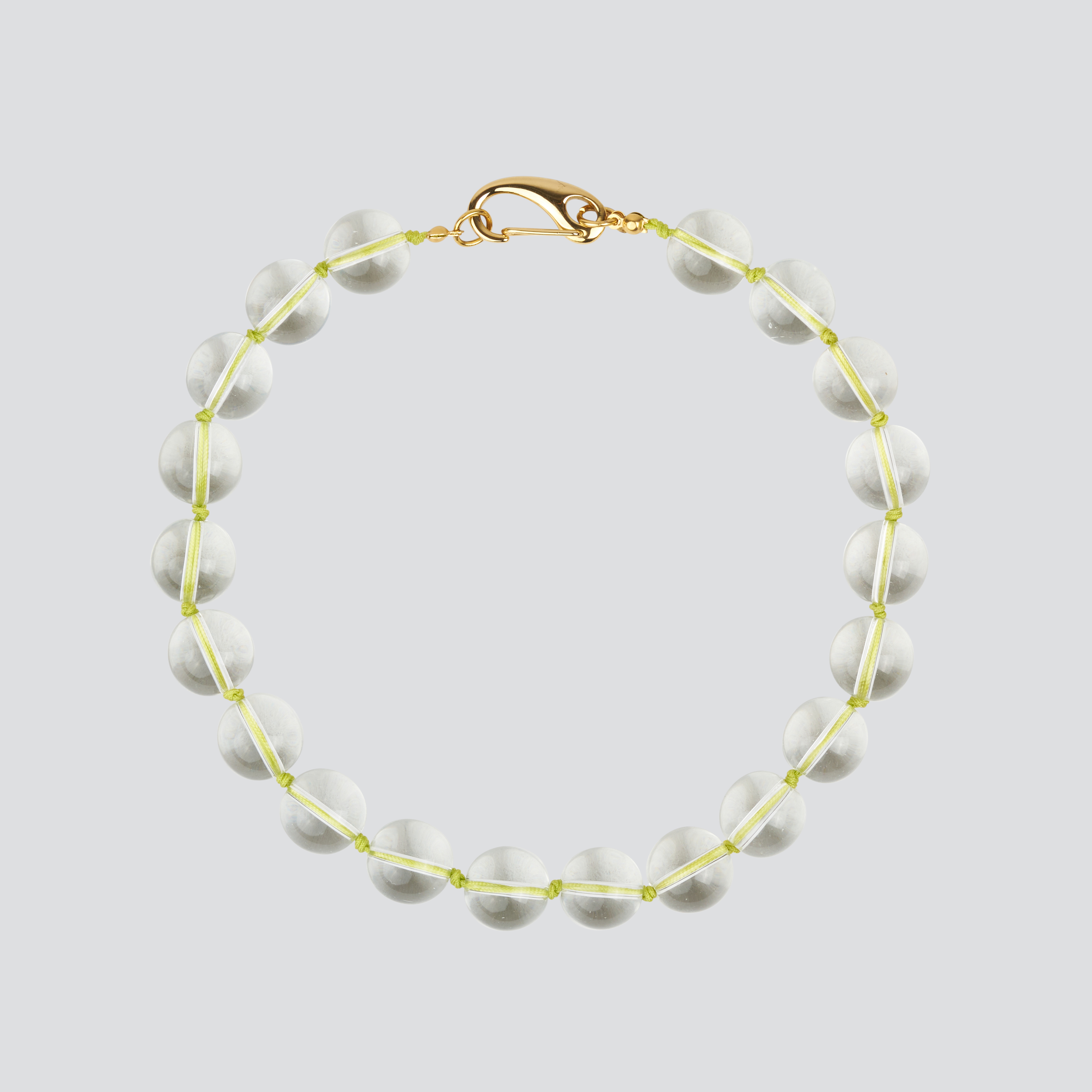 Collar Crystal — Pistachio Thread