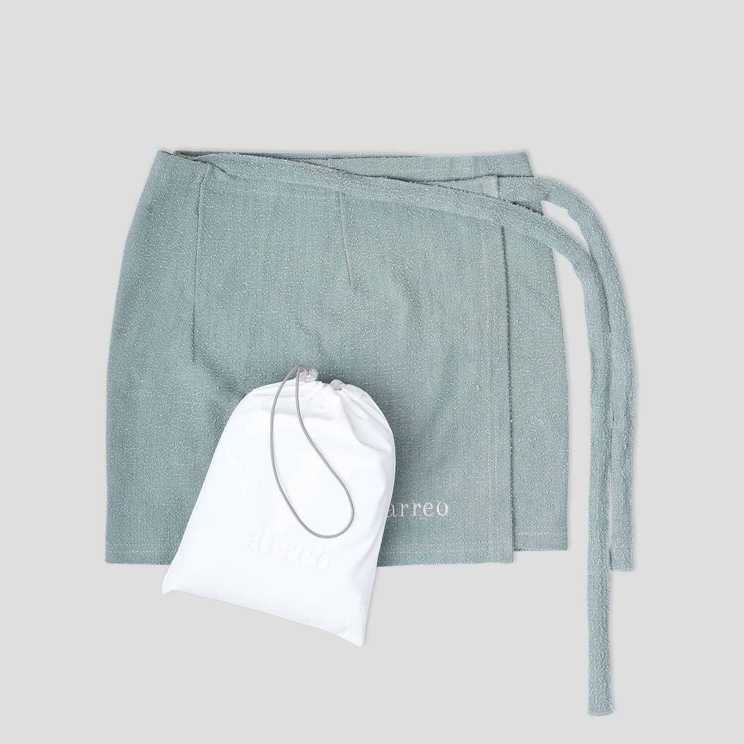 Towel Skirt — Gray